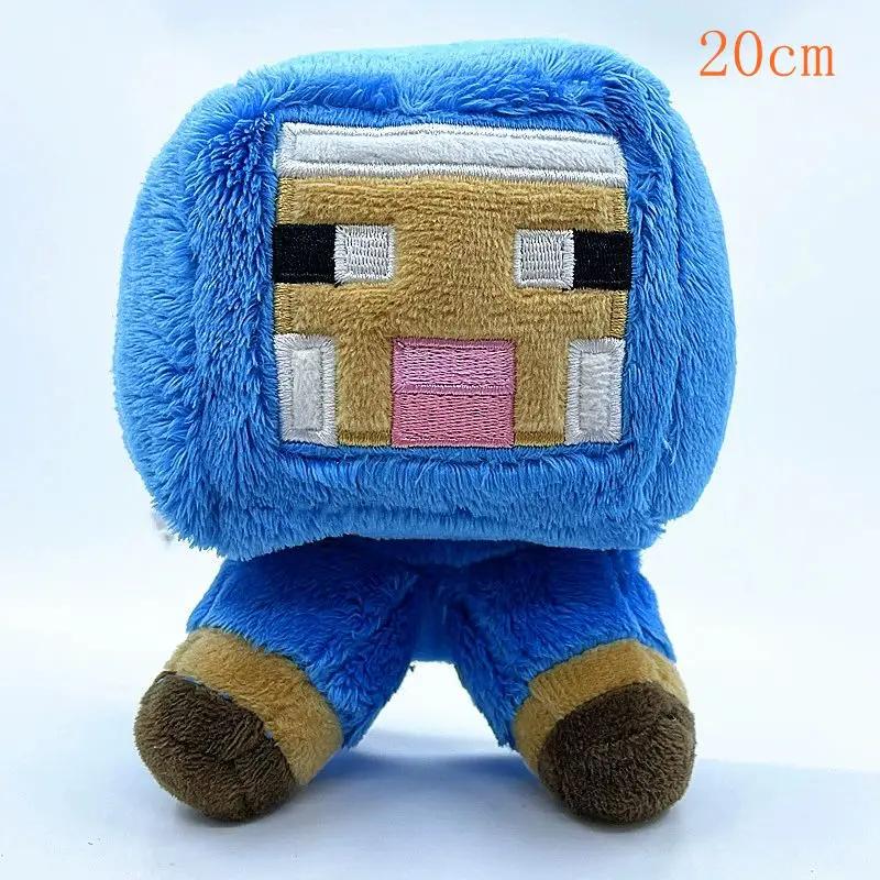 My World Style Plush Dolls Earth Pig Fox Cat Camel Leopard Rag Dolls For Boys And Girls New Year Gift сливовый
