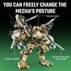 Non-Toxic Sembo 1075Pcs Tank Transforming Mech Robot Model Building Blocks Moc Military Series Vehicle Assembly Bricks Toys For Children Gifts