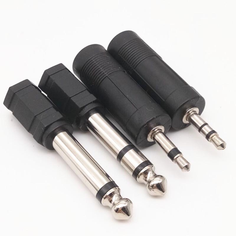 6,5 mm Erkek - 3,5 mm Dişi Ses Adaptörü - Büyük - Küçük Mikrofon Konnektörü