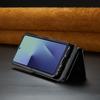 Retro Auto Leather Phone Case for Samsung Galaxy Z Flip 7 Flip6 RFID Blocking Hinge Protection Buckle Card Holder Wallet Cover
