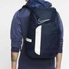 Nike Polyester Backpack Regular Unisex Navy Blue (Unisex) Backpacks BA6164 410