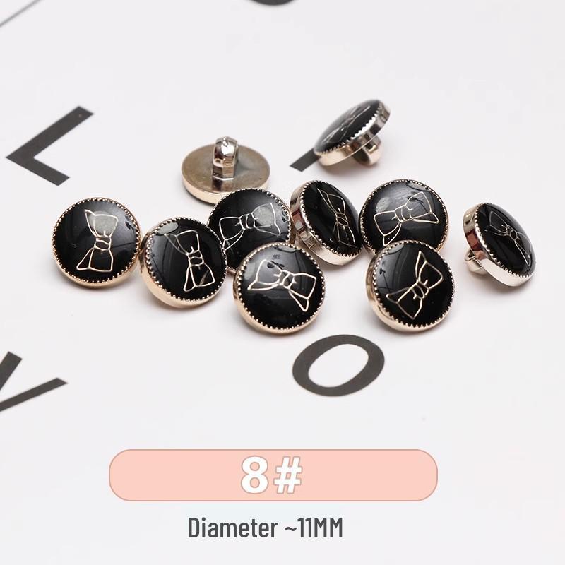 Exquisite Perlenknopf-Kollektion für Damen: Vielseitige Hemd- & Rock-Dekorationsaccessoires