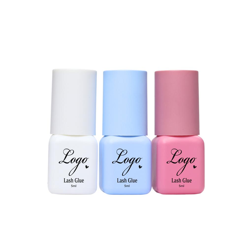 0.3/0.5/1-2 Second Waterproof Strong Lash Glue Fast Dry Adhesive Low Humidity Eyelash Extension Glue