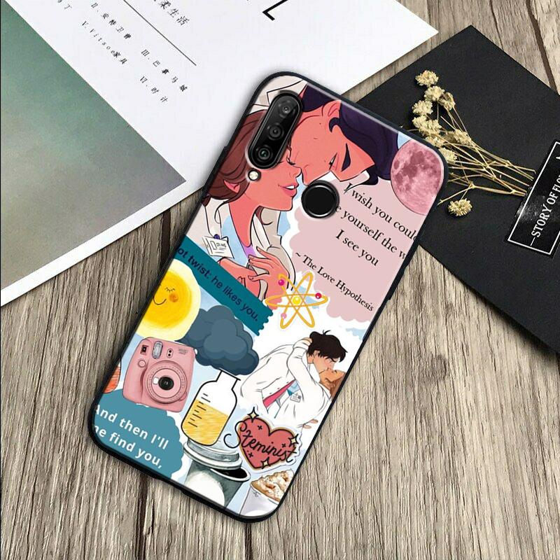The Love Hypothesis Book For Huawei Nova Y70 Y91 Y61 Y72 Y73 Y90 Y60 3i 7i 8i 11 12i 9 10 SE P20 P30 Pro P40 Lite Case