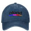 Rapper Denim Baseball Cap Blonded Album Outdoor Gym Trucker Dad Hat Summer Couple Women Casual Designer Snapback Cap