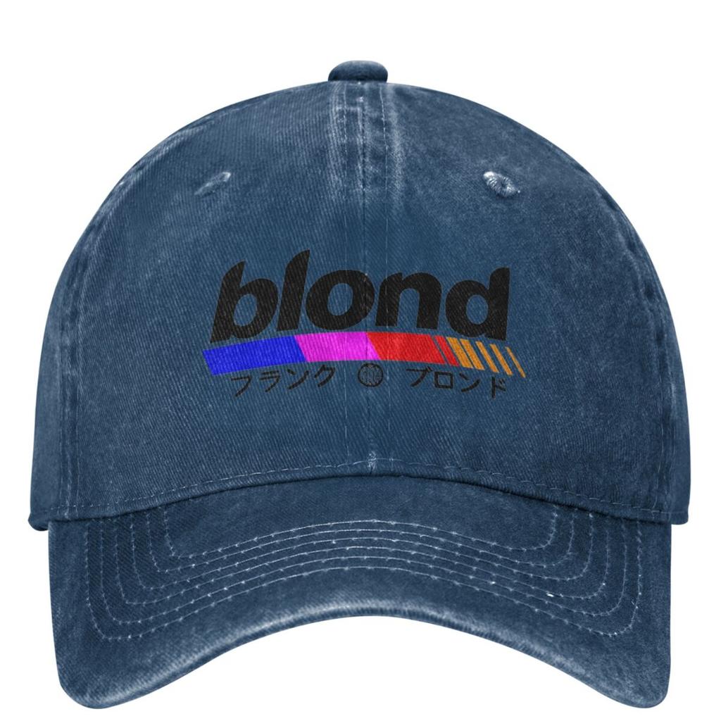 Rapper Denim Baseball Cap Blonded Album Outdoor Gym Trucker Dad Hat Summer Couple Women Casual Designer Snapback Cap