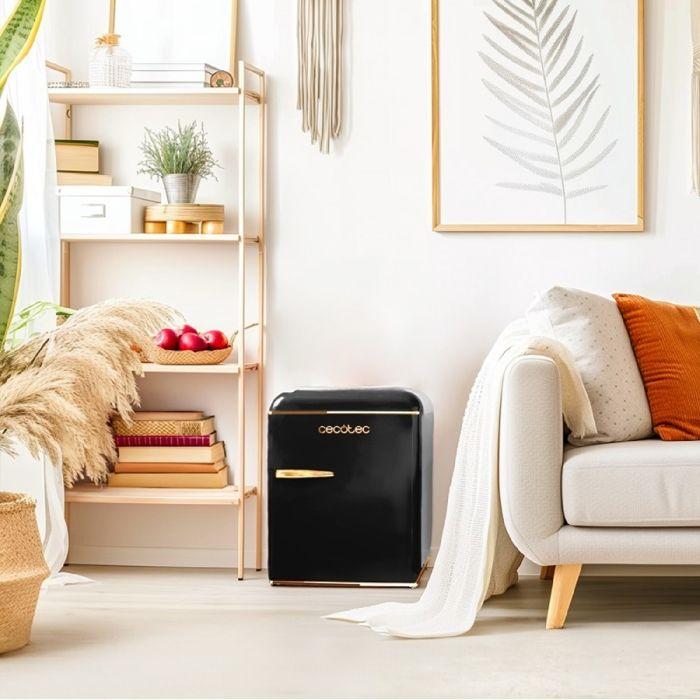 Mini Fridge - CECOTEC - Bolero CoolMarket TT Origin 45 - 45L - Energy Class E - Retro Finish