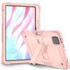 PC-Silicone Heavy Duty Case For Xiaomi Poco Pad X1 8 7 6 Pro 2025 2024 11.2" 2023 11.0" Kickstand Rugged Cover 3-Layers Protect
