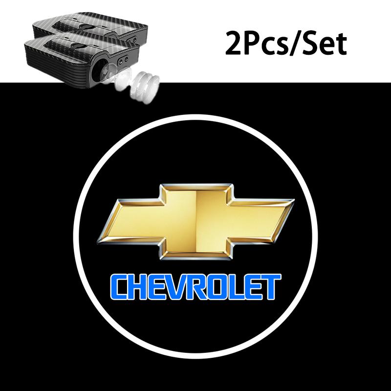 

Car Door Wireless Welcome Light LED HD Projector Lamp Decoration For Chevrolet Trax Camaro Aveo Cruze Sonic Silverado Captiva