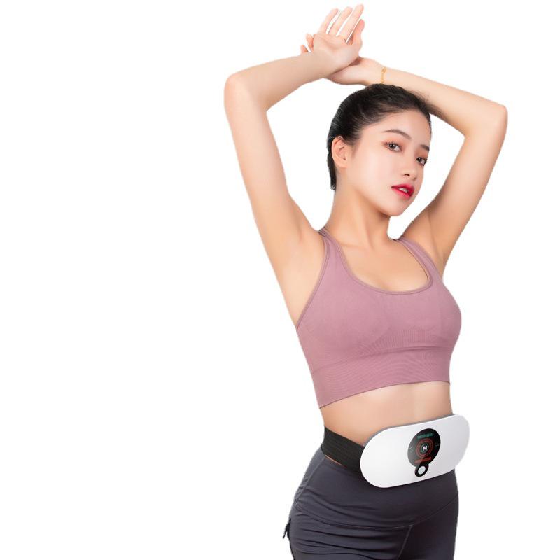 Smart Pulse Heated Abdominal Massage Waistband for Home Use