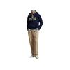 Polo Ralph Lauren Logo Wool Full Zip Hooded Jacket Men jackets Navy-Blue 710981151-002
