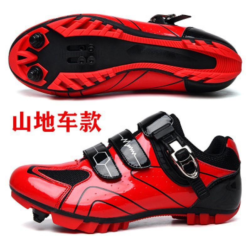 Men Women Cycling Shoes Breathable Hard Sole Road Mountain Bike Clipless Flat Pedal Compatible