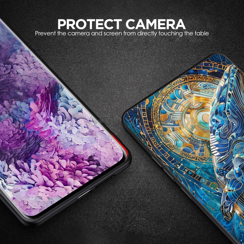 Blue Ocean Fish Phone Case for Samsung Galaxy A55 A35 A15 A14 A13 A25 A54 A51 A71 A72 A73 A32 A52 A41 5G Soft TPU Shell Fundas