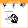 Halloween Skull Horror Movie Screaming Gothic Metal Badge For Men And Women