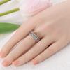 Bee Yellow Zircon Beehive Ring Authentic Original Copper Metal Women Rings High Quality Fine Jewelry Trend Luxury Designer High Quality Accessories