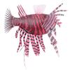 Aquarium Artificial Simulated Silicone Lionfish Luminous Ornament Fish   Decoration