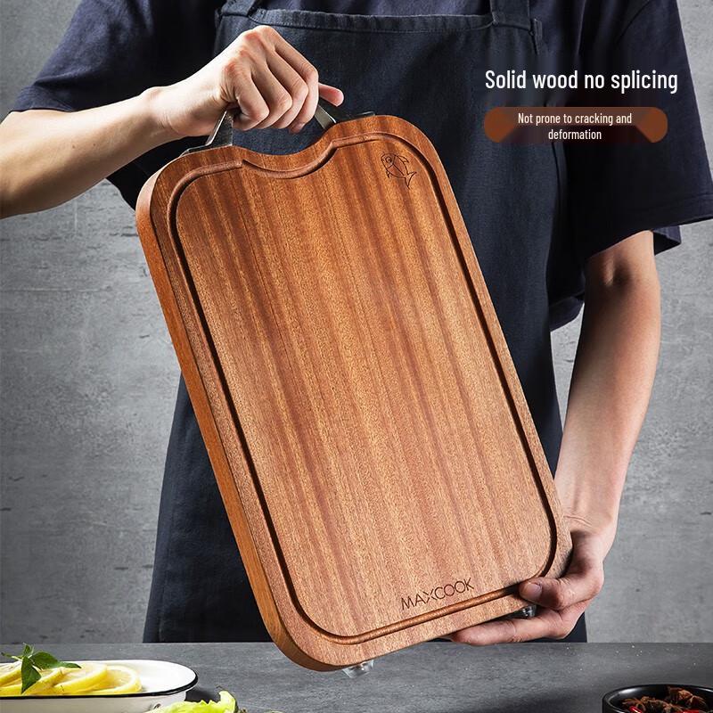 Meichu Ebony Solid Wood Cutting Board