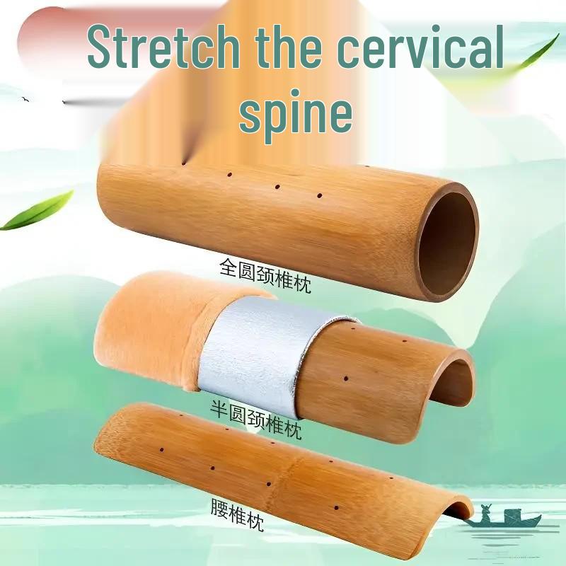 Bamboo Cooling Cervical & Lumbar Support Pillow for Adults