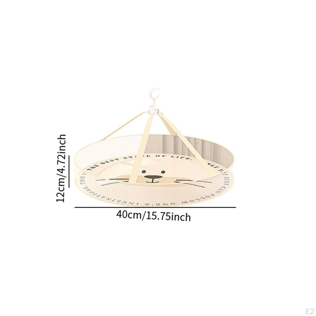 Clothes Hanging Dryer Rack Sweater Drying Folded Flat Mesh Net Dry for Laundry Indoor