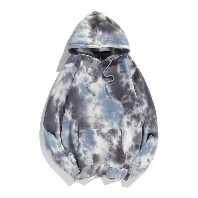 

European 2025 Unisex Trendy American-Style Loose Hooded Sweatshirt for Couples - Autumn Collection M