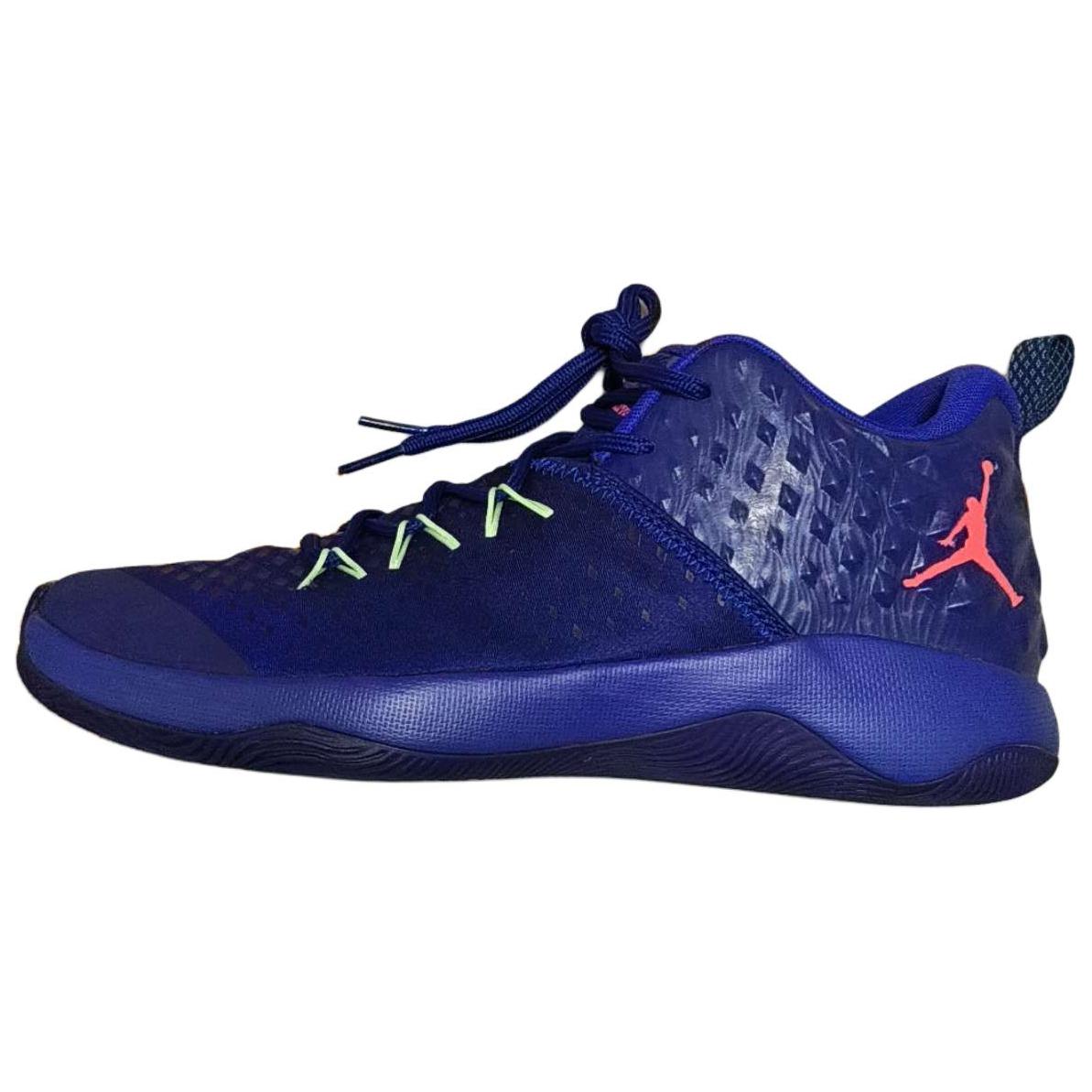 Air Jordan Extra Fly Deep Royal Men Sneakers Blue Deep-Royal-Blue Concord-Barely-Volt-Bright-Mango 854551-417 cm