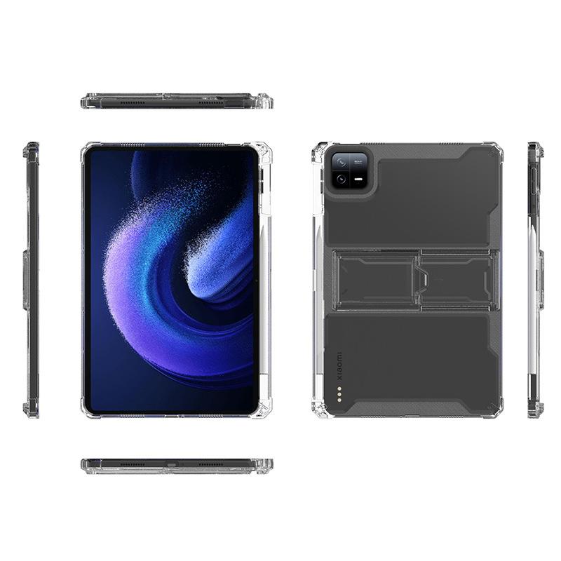 For Xiaomi Pad 6/Pad 6 Pro Tablet Case PC Kickstand Airbag Corners Anti-drop TPU Cover