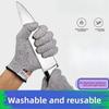 HPPE Level 5 Safety Anti Cut Gloves High-strength Industry Kitchen Gardening Anti-Scratch Anti-cut Glass Cutting Multi-Purpose