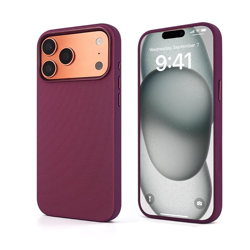 Applicable To Apple 18pro Magnetic Mobile Phone Case PU Leather Iphone17 Leather Anti-drop Case 16 All-inclusive Protective Case