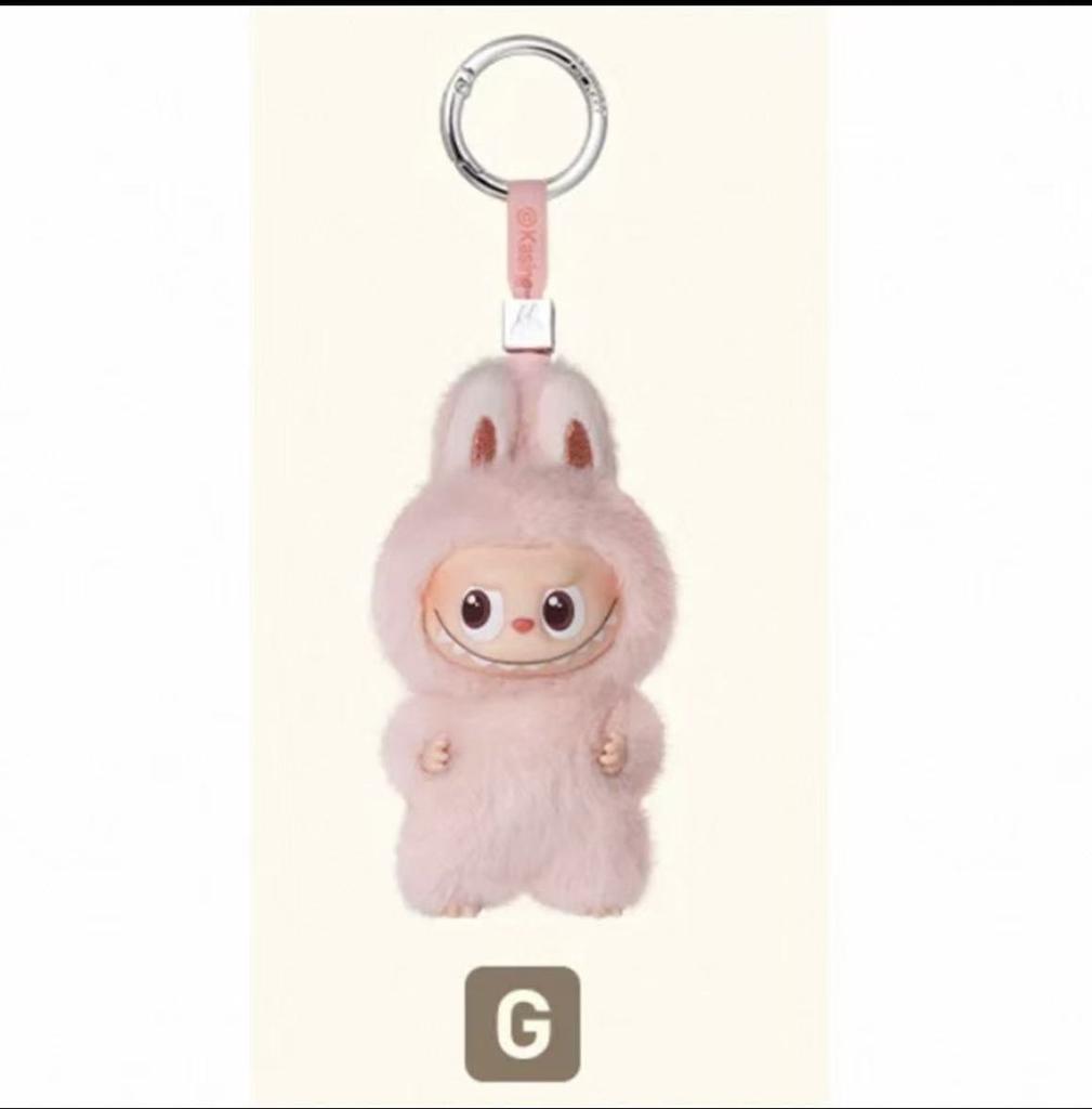 Cute Labubu New 4th Gen Mini Vinyl - Face Plush Blind Box: Ideal Backpack Accessory, Keychain & Christmas Gift, Also a Fun Children's Hand Puppet Toy