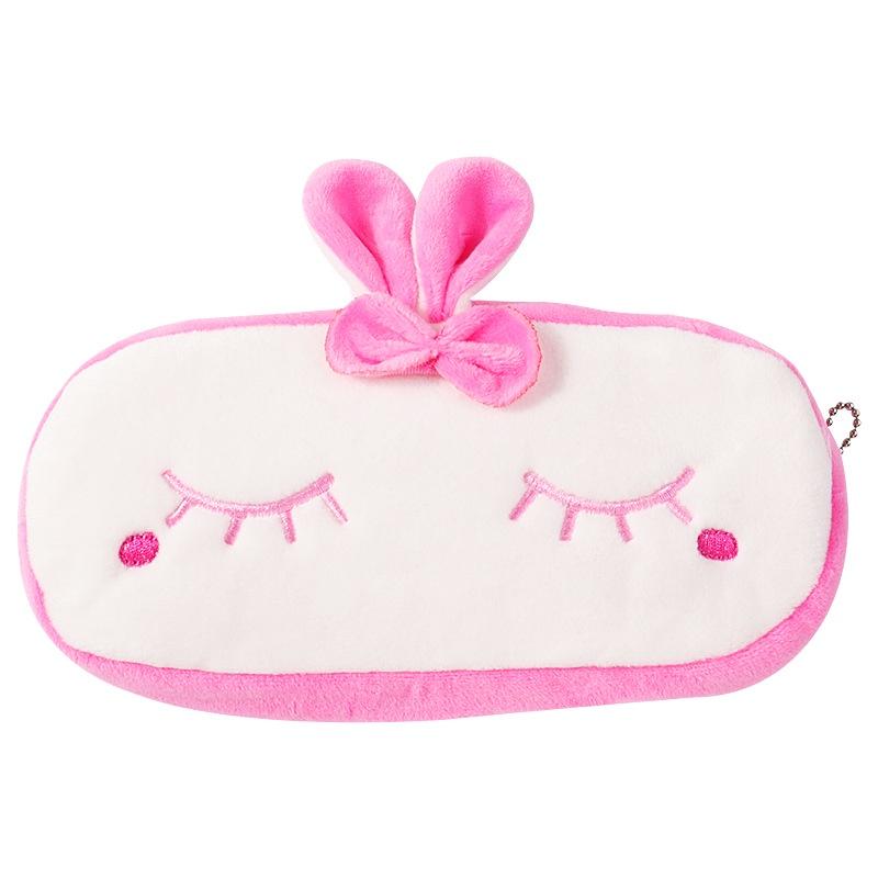 Pencil Cuddly Animals Case Plush Stationery Gifts Kids Students Capacity Large