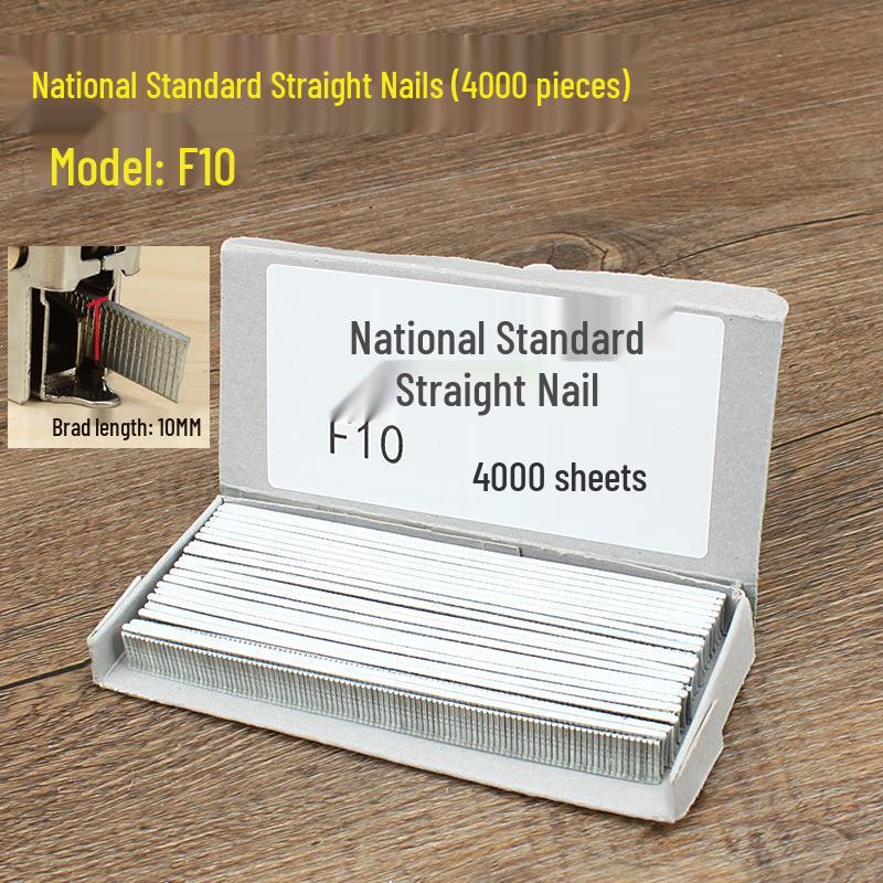 Powder-Actuated, Manual Door, T-Nails, 1010j Code Nails, Straight Nails, Picture Frame Nails, Strip Nails for Woodworking.