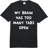 Art Print Tshirt The Brain Has Countless Pages Of Thoughts And Random Thoughts