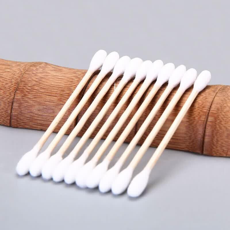 Grassland Double-Tip Wooden Cotton Swabs