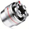 Adjustable Universal Socket Wrench Grip Adapter, 10-19mm Hex Head Nuts And Bolts Driver Tool, For 3/8" Drive Ratchet Torque Wren