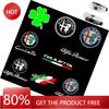 Hub Caps For Alfa Romeo Accessories 159 166 GT Giulia Giulietta Mito Stelvio Brera LED Car Door Logo Projector Welcome Light Car zl8
