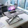 Homeglen Pneumatic Standing Desk Converter with Keyboard Tray