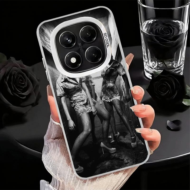 

Silent Hill Horror Theme Soft Phone Case for Xiaomi Redmi Note 13 14 15 Pro Plus 12S 12 11S 11 11T 10S 10 Shockproof Cover Back Redmi Note 10 Pro 4G