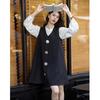 Mocana Women's Tweed Style Shirt & Short Dress Set