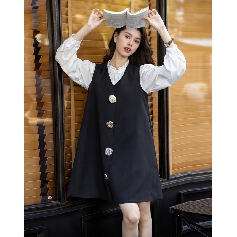 Mocana Women's Tweed Style Shirt & Short Dress Set