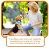 Cute Flower Collar Decoration For Small Pets Suitable For Halloween With Assorted Color 100Pcs