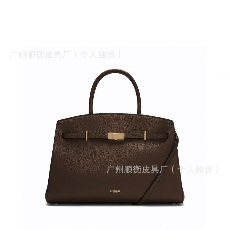 Demellier Genuine Leather Tote Bag Women