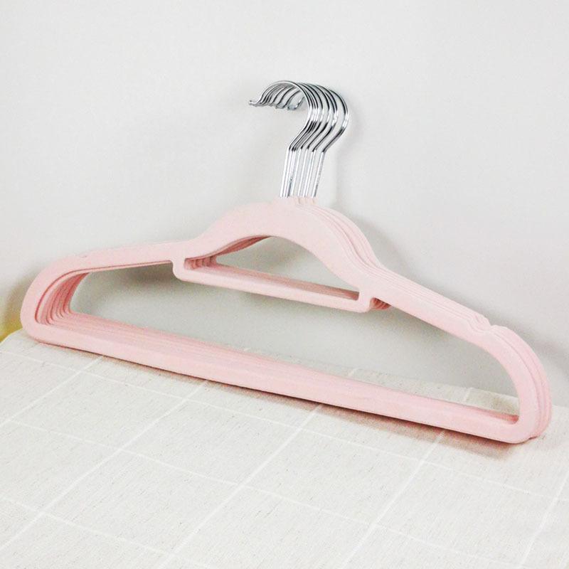 

10 шт./Лот Вешалка Магазин одежды Пальто 45 см/35 см Бархатные вешалки Крючки для взрослой/детской одежды Вешалка Стойка Крючок для платья 35CM 10PCS