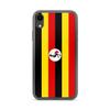 Coque Téléphone – Drapeau De l'Ouganda – Compatible iPhone XR – Étui Souple – Résistant Et Antichoc - Silicone - Pixelforma