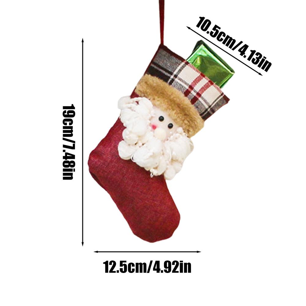 

Family Christmas Stockings Cute Stockings Decorations Christmas Sock Bags For Chocolates Prizes Goodie Stuffers Tree Fireplace Other