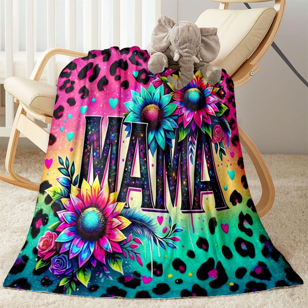 1pc Sunflower Pattern Blanket Comfortable Soft Lightweight Perfect for Travel Camping Picnics Sofa Office Bed Living Room Ideal Gift for Friends
