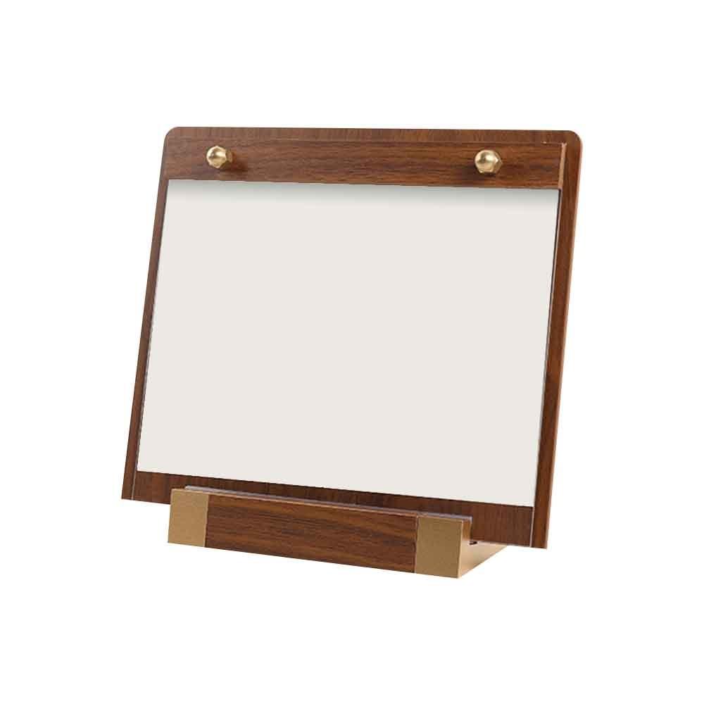 Faux Walnut Wood Desktop Display Board Brown Table Card Table Setting  Shop Bar Counter