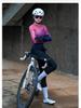 NUCKILY Damen Langarm-Radtrikot - Atmungsaktives Slim Fit mit Sonnenschutz für Frühjahrs-/Herbstfahrten.