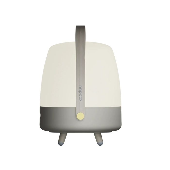 Kooduu Lampe haut-parleur - portable et sans fil - connexion bluetooth et son haute fidélité, couleur beige - Lite-up Play Sand