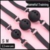 Silicone Saliva Mouth Gag – BDSM Bondage Plug & Sex Toy Alternative