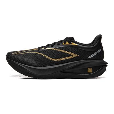 Li Ning Feidian 5 Challenger Ultra Technology Sock Upper Professional Training Cushioning Running Shoes Men Running Shoes Black Gold ARMV001-33